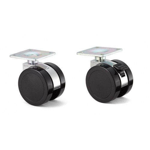 Twin Wheel Caster (Plate Type)